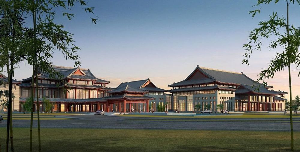 Hilton Tianjin Eco-City Binhai  Buitenkant foto
